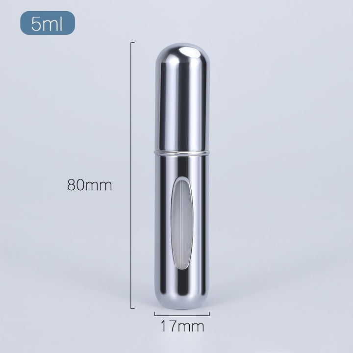 5/8ml Portable Mini Refillable Perfume Atomizer Aluminum Perfume Bottle Portable Perfume Spray Bottle Travel Parfume Mini Bottle