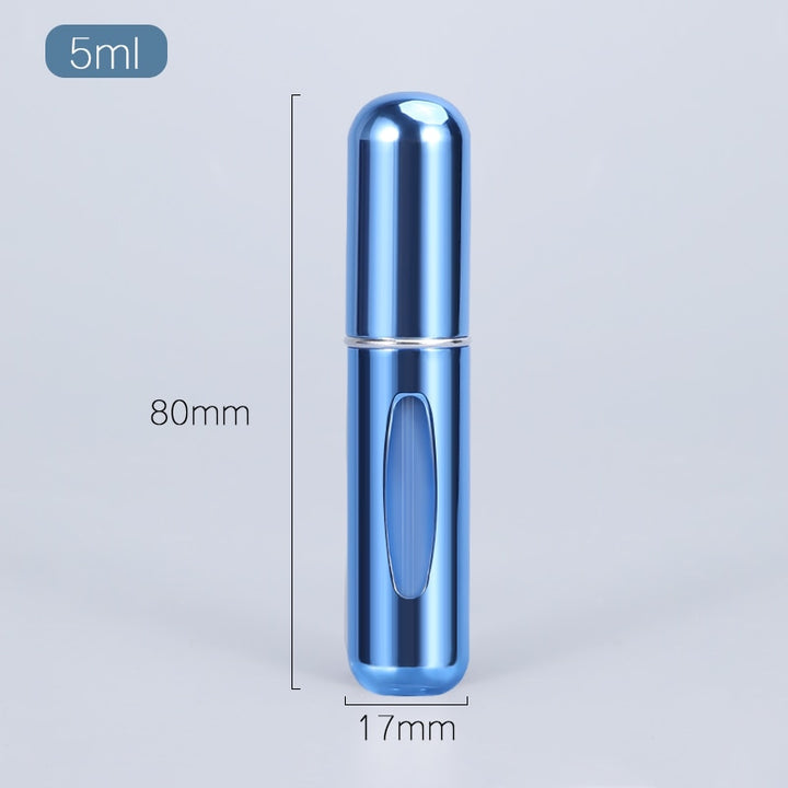 5/8ml Portable Mini Refillable Perfume Atomizer Aluminum Perfume Bottle Portable Perfume Spray Bottle Travel Parfume Mini Bottle