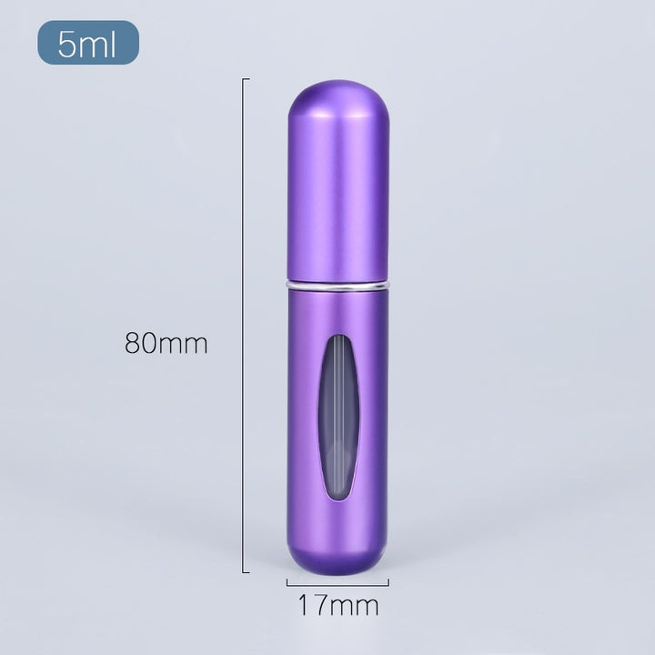 5/8ml Portable Mini Refillable Perfume Atomizer Aluminum Perfume Bottle Portable Perfume Spray Bottle Travel Parfume Mini Bottle