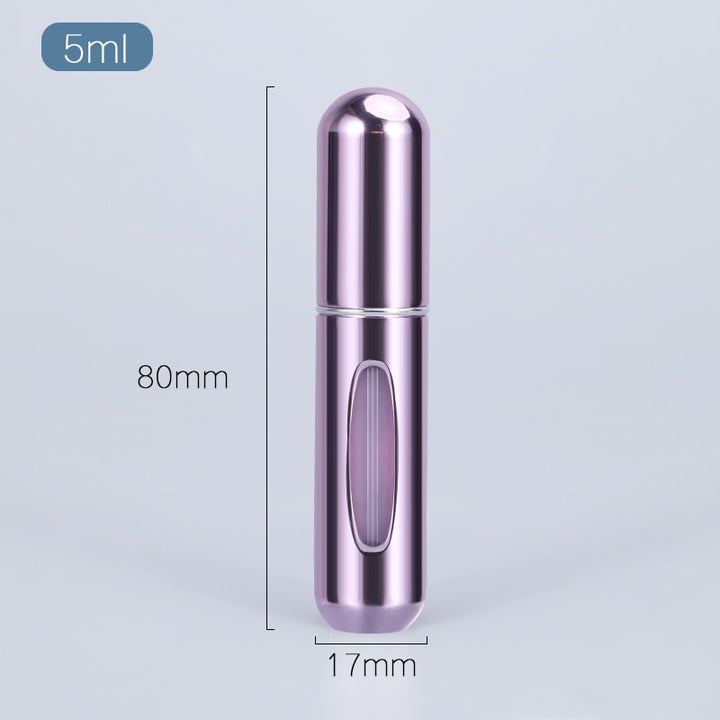 5/8ml Portable Mini Refillable Perfume Atomizer Aluminum Perfume Bottle Portable Perfume Spray Bottle Travel Parfume Mini Bottle