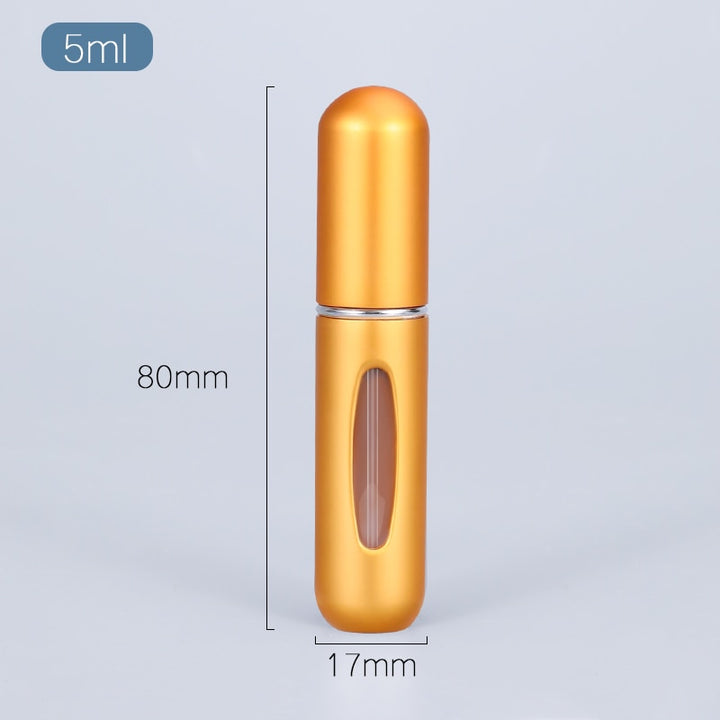 5/8ml Portable Mini Refillable Perfume Atomizer Aluminum Perfume Bottle Portable Perfume Spray Bottle Travel Parfume Mini Bottle