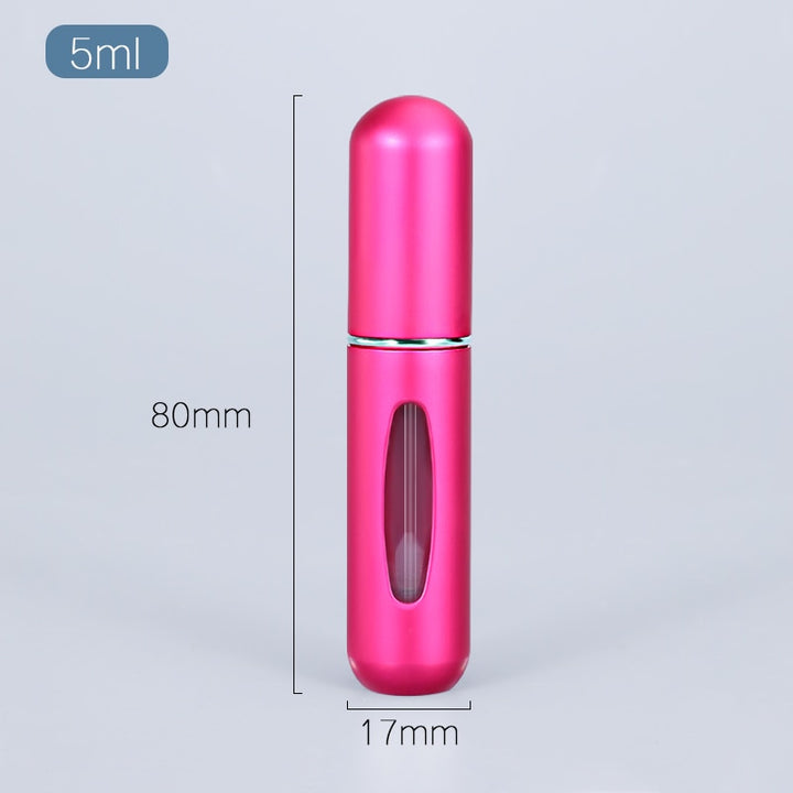 5/8ml Portable Mini Refillable Perfume Atomizer Aluminum Perfume Bottle Portable Perfume Spray Bottle Travel Parfume Mini Bottle