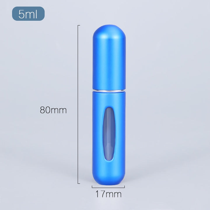 5/8ml Portable Mini Refillable Perfume Atomizer Aluminum Perfume Bottle Portable Perfume Spray Bottle Travel Parfume Mini Bottle